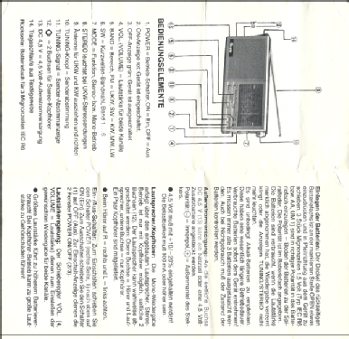 9 Band-Taschenradio TR 3030 St, Best.Nr. 204.751 2; QUELLE GmbH (ID = 1909911) Radio