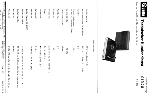 FV015; QUELLE GmbH (ID = 934415) Reg-Riprod