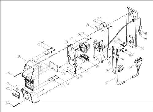 Privileg 12-Kanal-Mobilstation CBR-7000 Best. Nr. 030.3503; QUELLE GmbH (ID = 782278) CB-Funk