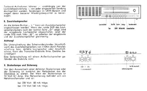 Senator Volltransistor W 303 Artikel Nr. 05793; QUELLE GmbH (ID = 2378625) Radio