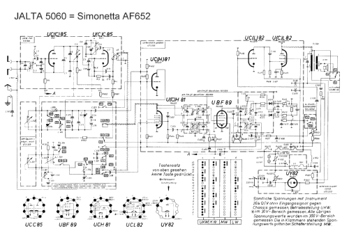 Simonetta AF652 Art. Nr. 07587; QUELLE GmbH (ID = 1264558) Radio