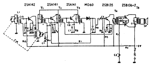 Simonetta Six Transistor ; QUELLE GmbH (ID = 2211096) Radio