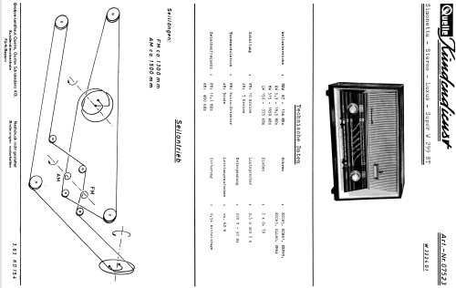 Simonetta-Stereo-Luxus-Super W299ST Art. Nr. 07523 Ch= MW299ST; QUELLE GmbH (ID = 621806) Radio