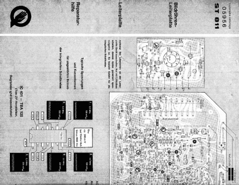 ST811 Ch= M100; QUELLE GmbH (ID = 614550) Television