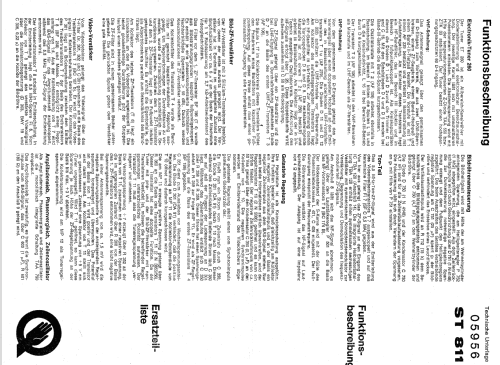 ST811 Ch= M100; QUELLE GmbH (ID = 614554) Television