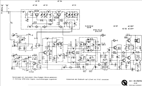 Transistorkoffer Modern M66 Art.-Nr.09254; QUELLE GmbH (ID = 641286) Radio