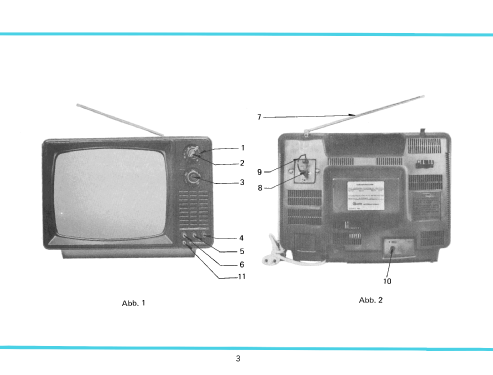 Universum - 31cm-Fernseh-Portable SK3235A - 025-9184; QUELLE GmbH (ID = 2605850) Television