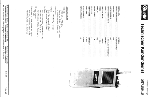 Universum BSG 3285; QUELLE GmbH (ID = 781892) Cittadina