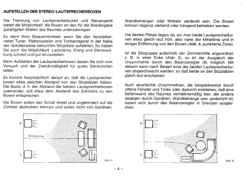 Universum Dynamic's System HiFi 2500 Bestell-No.: 012.391; QUELLE GmbH (ID = 2113562) Verst/Mix