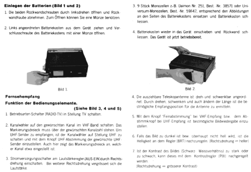 Universum FK-100R Artikel 06665; QUELLE GmbH (ID = 228660) TV Radio