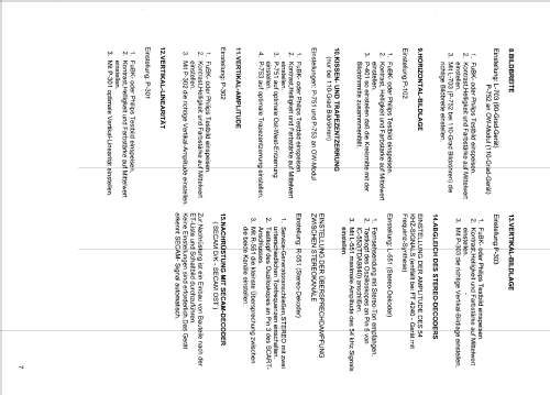 Universum FT 4243 Best.Nr. 066.383 1; QUELLE GmbH (ID = 1640983) Television