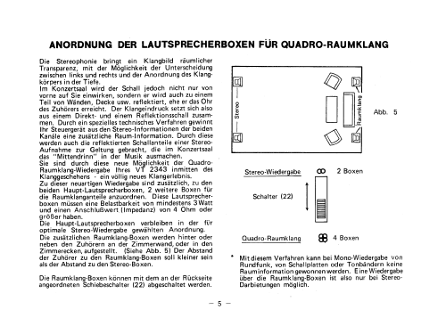 Universum VT2343; QUELLE GmbH (ID = 2444383) Radio