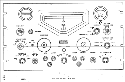 RA-117; Racal Engineering / (ID = 1955988) Commercial Re