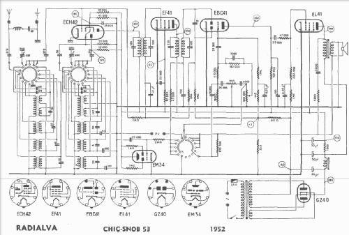 Chic-Snob 53; Radialva, Véchambre (ID = 276987) Radio