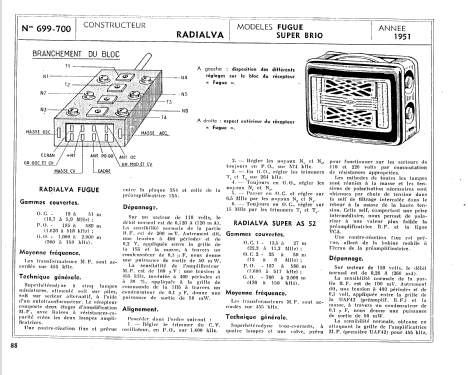 Super-As 52; Radialva, Véchambre (ID = 88913) Radio