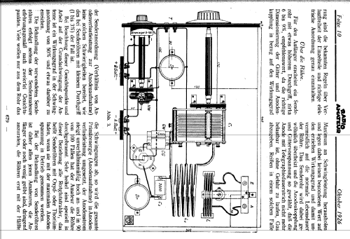 Ein Kurzwellensender ; Radio Amateur, (ID = 1292623) Kit