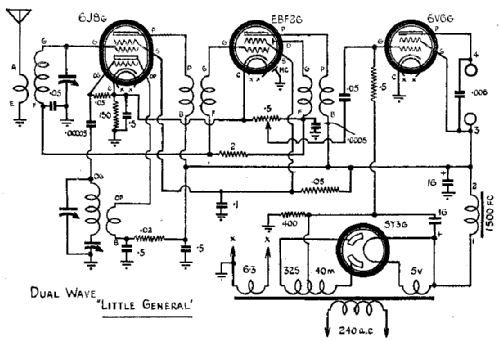 Little General - Dual Wave ; Radio and Hobbies, (ID = 1907437) Radio