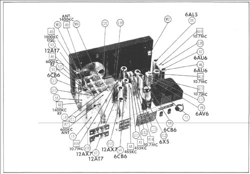 10 AM-FM Tuner; Radio Craftsmen Inc. (ID = 475833) Radio