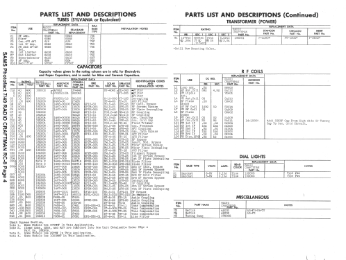 RC-8 FM-AM Tuner; Radio Craftsmen Inc. (ID = 1333369) Radio