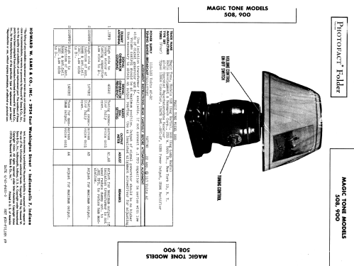 Magic-Tone 900 ; Radio Development & (ID = 968190) Radio