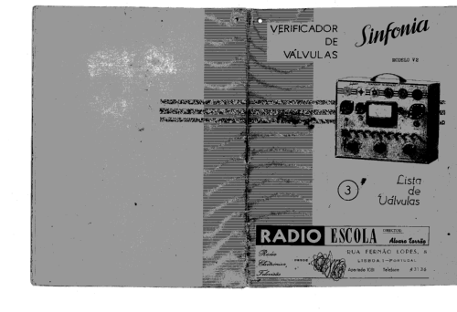 Sinfonia V2; Radio Escola, Lisboa (ID = 659074) Equipment
