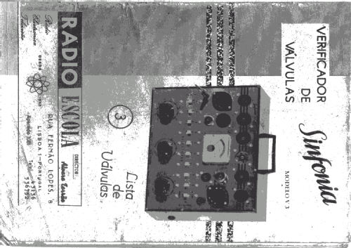 Sinfonia V3; Radio Escola, Lisboa (ID = 823626) Ausrüstung