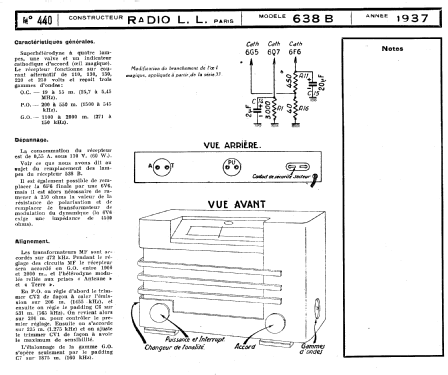 Supervox 638B; Radio L.L. Lucien (ID = 88924) Radio