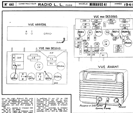 Miniavox 41; Radio L.L. Lucien (ID = 1448250) Radio