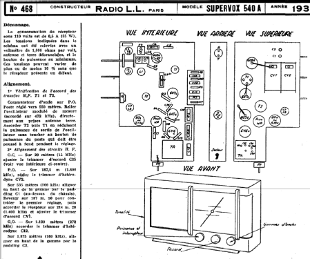 Supervox 540A; Radio L.L. Lucien (ID = 220047) Radio