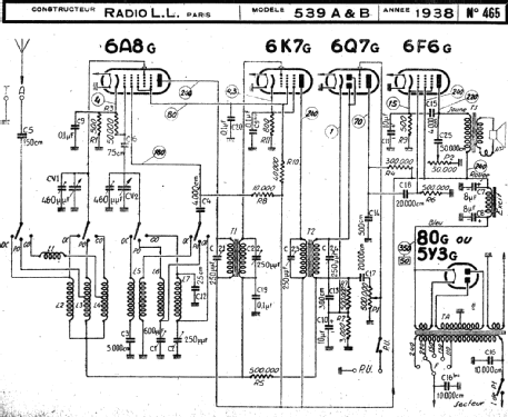 Synchrovox 539B Ch= 3954; Radio L.L. Lucien (ID = 1671283) Radio