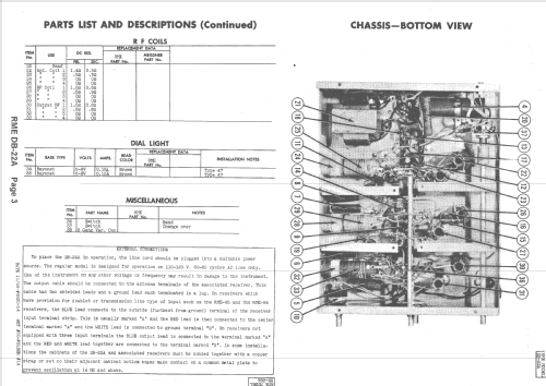Preselector DB-22A; Radio Mfg. Engineers (ID = 1429202) Amateur-D
