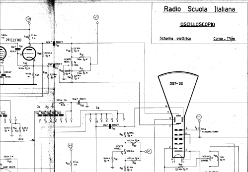 Oscilloscopio 3 pollici ; Radio Scuola (ID = 277811) Ausrüstung
