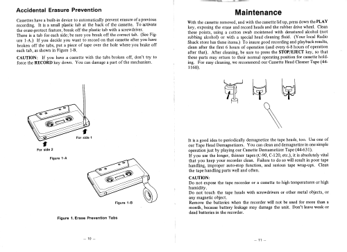 Computer Cassette Recorder TRS-80 CCR-82 Model 26-1209; Radio Shack Tandy, (ID = 2044645) Computer & SPmodules