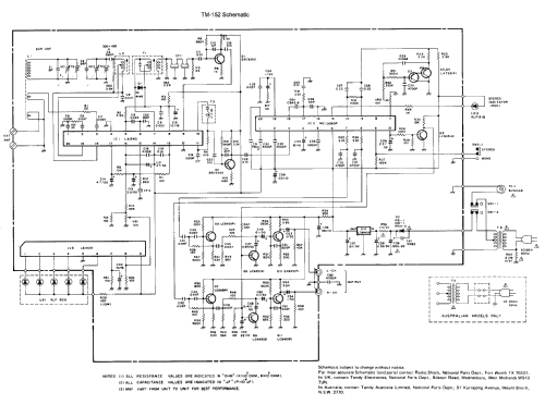 TM-152 Cat. No.= 31-1967; Radio Shack Tandy, (ID = 1407803) Radio