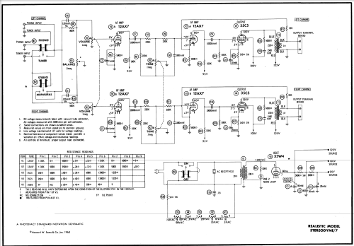 Realistic Stereodyne/7; Radio Shack Tandy, (ID = 523501) Verst/Mix