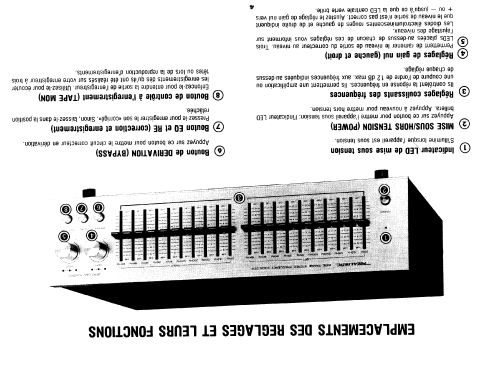 Realistic Wide Range Stereo Frequency Equalizer 31-2000A; Radio Shack Tandy, (ID = 1228911) Ampl/Mixer