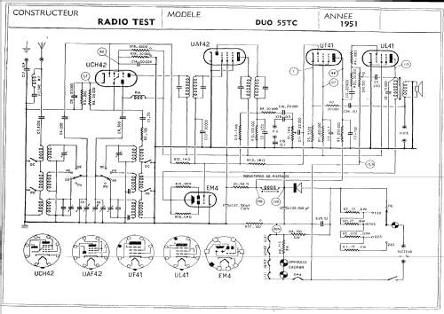 Duo 55TC; Radio Test; Paris (ID = 1204733) Radio