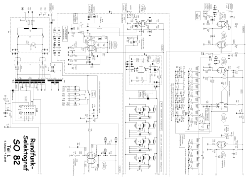 Rundfunk-Selektograf SO82; Radio und Fernsehen (ID = 305718) Equipment