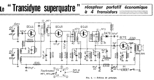 Transidyne Superquatre ; Radio Voltaire; (ID = 1814371) Radio