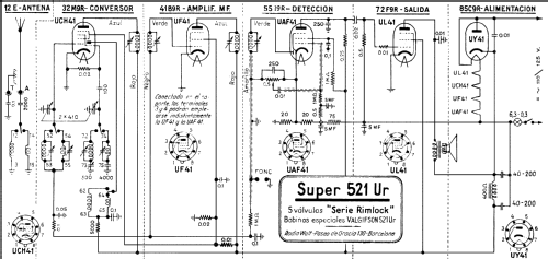 Super 521-Ur; Radio Watt Valgifson (ID = 1885905) Radio