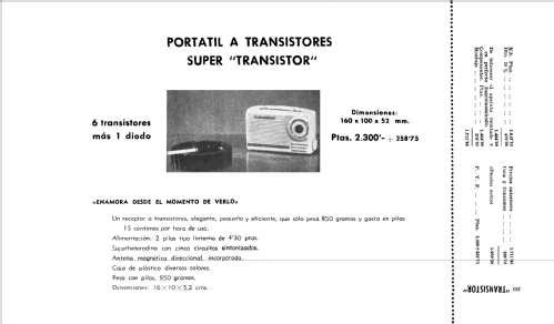 super transistor ; Radio Watt Valgifson (ID = 1887897) Radio