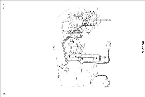 Combiné RA42A; Radiola marque (ID = 2527529) Radio