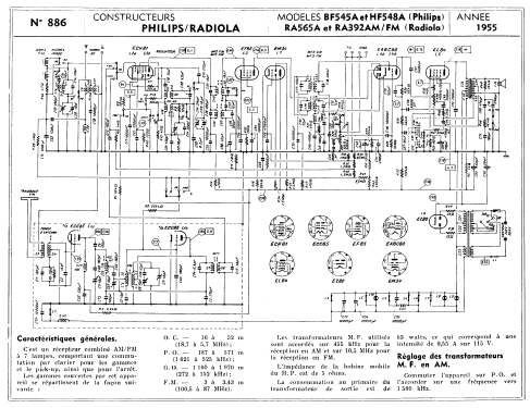 RA565 AM/FM ; Radiola marque (ID = 2127885) Radio