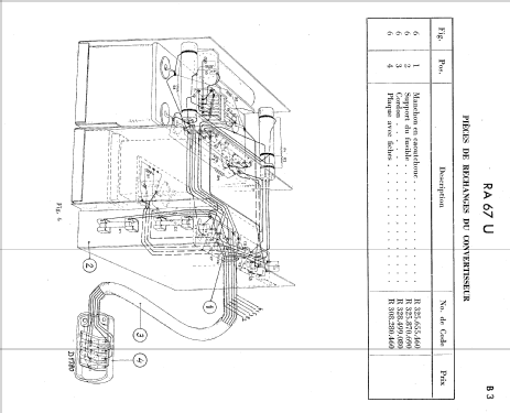 RA67U; Radiola marque (ID = 2549639) Radio