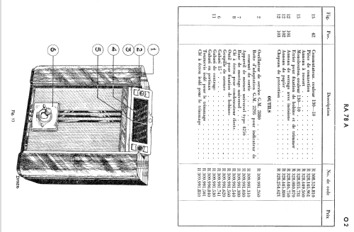 RA78A; Radiola marque (ID = 2104225) Radio