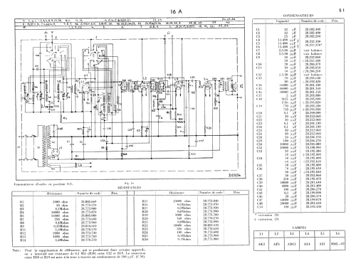 T16A, T16A-20 -25 -29; Ténor, Compagnie (ID = 2519829) Radio