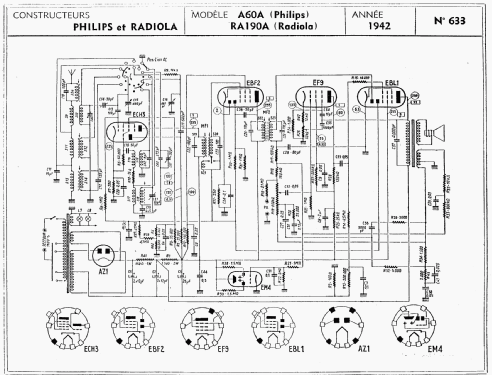 RA190A; Radiola marque (ID = 86939) Radio