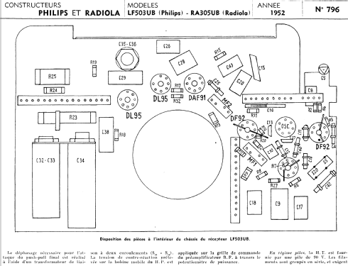 RA305UB; Radiola marque (ID = 370044) Radio
