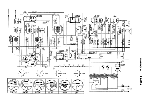 RA452A; Radiola marque (ID = 377265) Radio