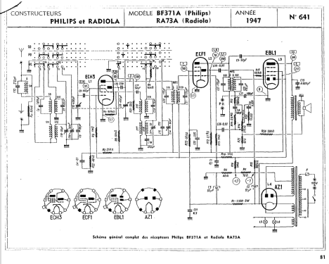 RA73A; Radiola marque (ID = 87551) Radio